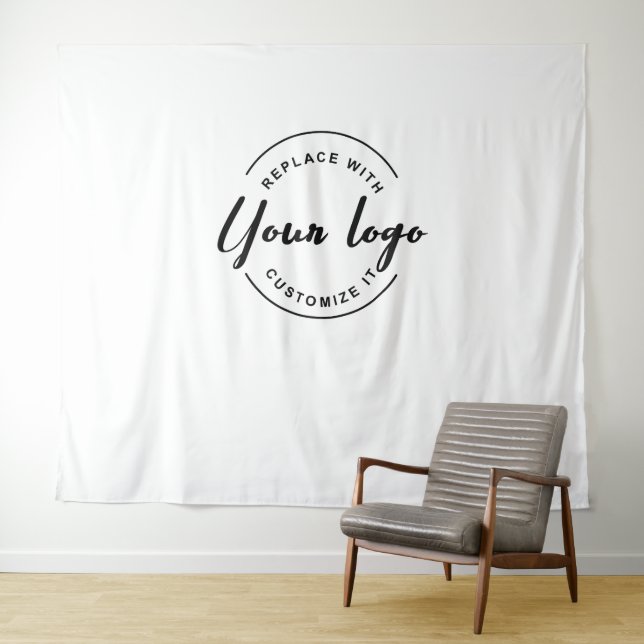 Tapete De Parede Tradeshow Backdrop Custom Logo Booth Business (In Situ (Horizontal))