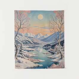 Tapete De Parede Tranquilidade do inverno