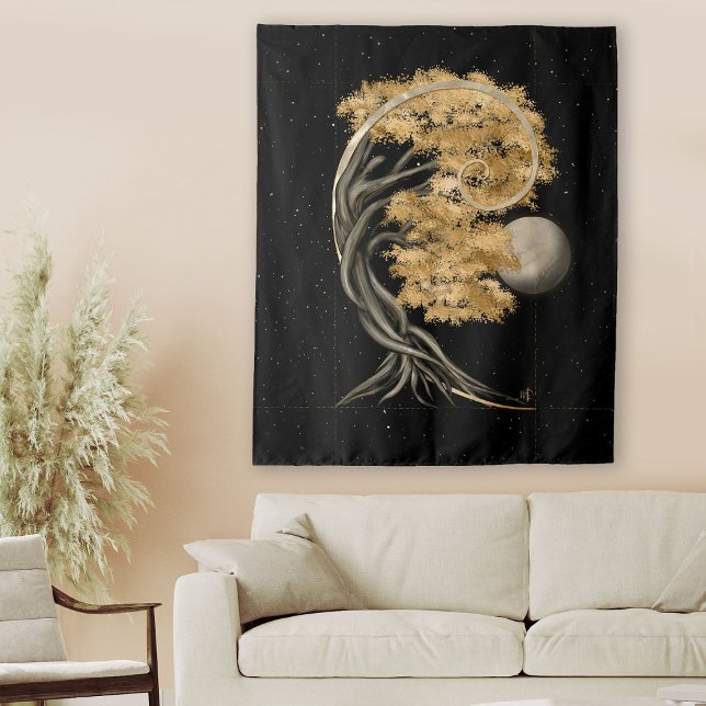 Tapete De Parede Transformação Eterna - Espírito da Borboleta Bonsa (Criador carregado)