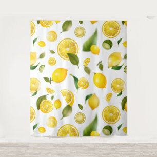 Tapete De Parede Travesseiro decorativo Lemon Variety 1