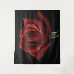 Tapete De Parede travesseiro decorativo Rosa vermelha