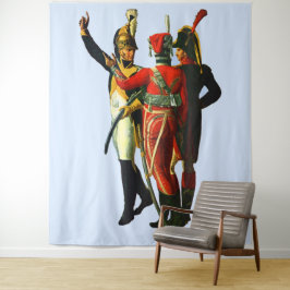 Tapete De Parede três soldados franceses cerca de 1800