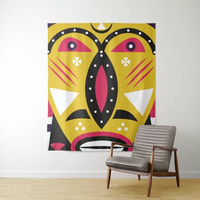 Tapete De Parede Tribal de Kuba (In Situ)