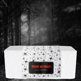 Tapete De Parede Trick ou Treat Halloween Mesa Hang Banner