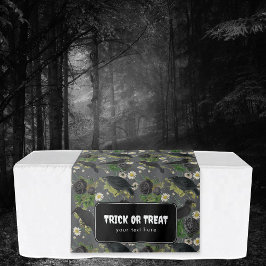 Tapete De Parede Trick ou Treat Halloween Mesa Hang Banner