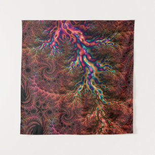 Tapete De Parede Trippy Fractal
