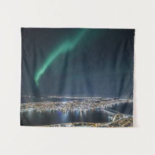 Tapete De Parede Tromso Aurora