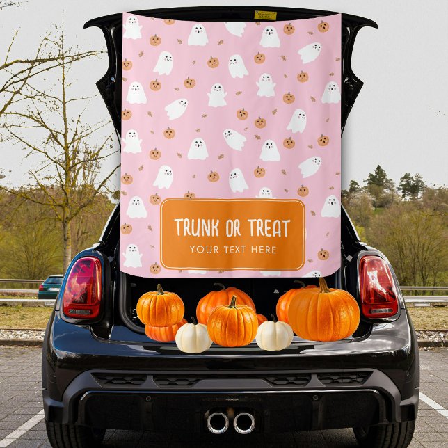 Tapete De Parede Tronco ou Tratar Banner de Carro de Halloween (Trunk or Treat Halloween Hanging Car Banner Tapestry)