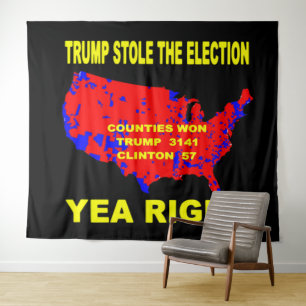 TAPETE DE PAREDE TRUMP ROUBOU AS ELEIÇÕES
