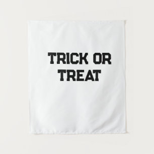 Tapete De Parede Truque ou. Trate o Halloween mimado preto simples