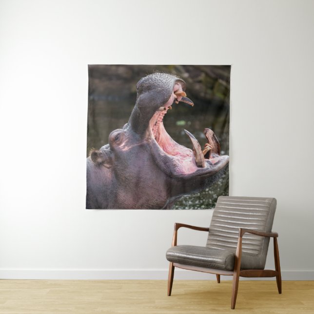 Tapete De Parede Tubarão Massivo de Hippo (In Situ)