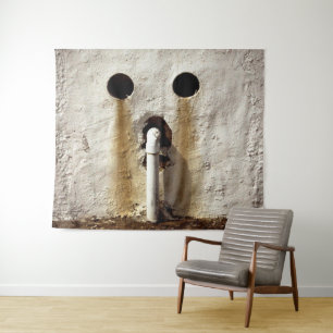 Tapete De Parede Tubo de água exposto Arte antropomórfica