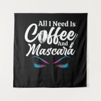 Tudo Que Preciso É Café E Artista De Maquiagem De