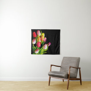 Tapete De Parede Tulip Painting - Arte Flor Original