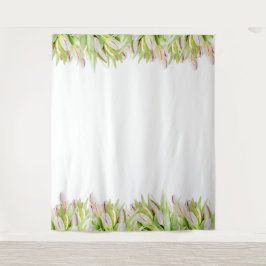 Tapete De Parede Tulipas Rosa | Fundo para Fotos de Casamento