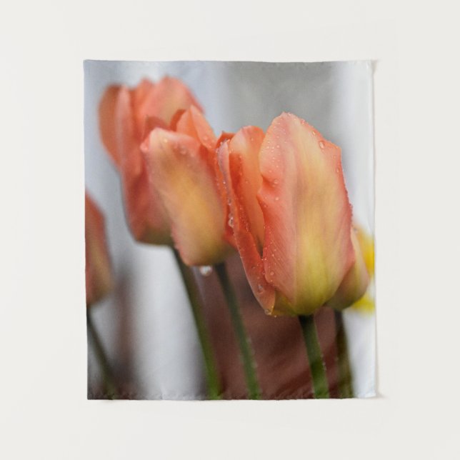 Tapete De Parede Tulips Tapestry (Frente)