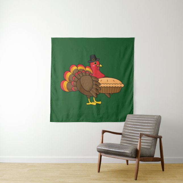 Tapete De Parede Turca bonita com trote de abóbora (In Situ)