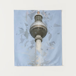 Tapete De Parede TV Tower Fernsehturm Berlin, Alemanha