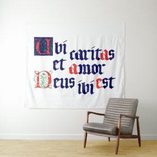 Tapete De Parede Ubi Caritas