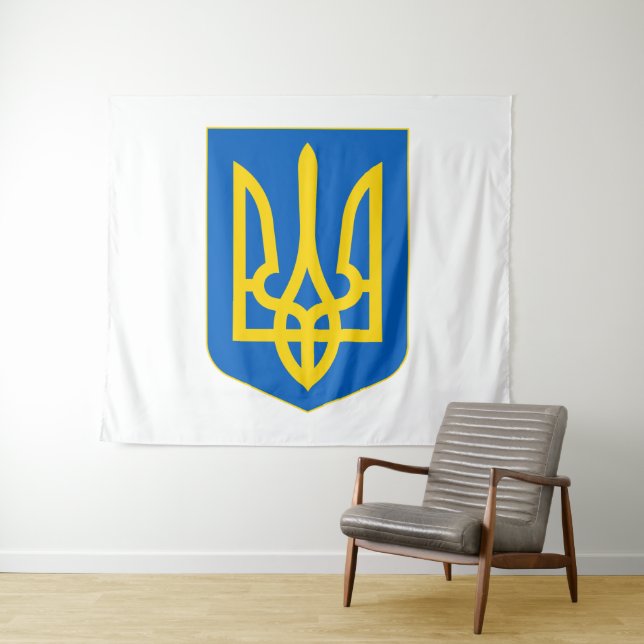 Tapete De Parede Ukraine Coat of Arms (In Situ (Horizontal))