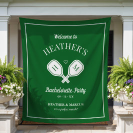 Tapete De Parede Última Bachelorette de Pickleball Swing