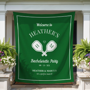 Tapete De Parede Última Bachelorette de Pickleball Swing