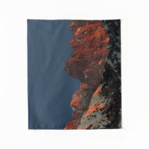 Última luz solar nas montanhas