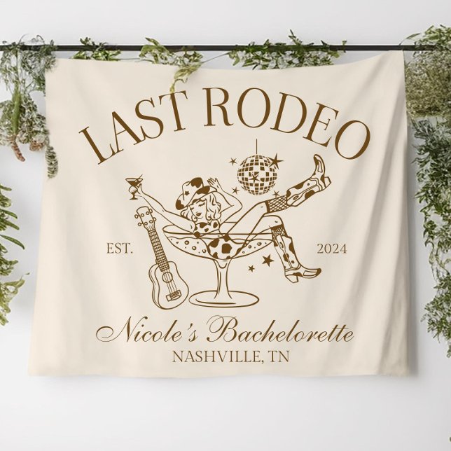 Tapete De Parede Último Banner de Rodeio Personalizado Parte de Des (Criador carregado)