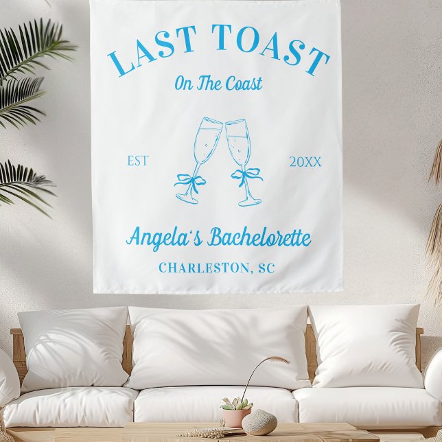 Tapete De Parede Último Brinde Personalizado na Festa de Despedida  (Criador carregado)