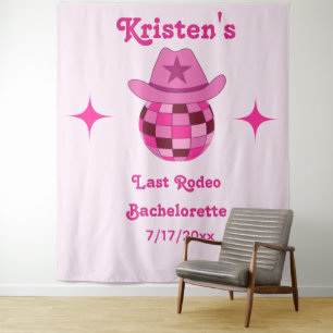 Tapete De Parede Último Rodeo Disco Cowgirl Bachelorette