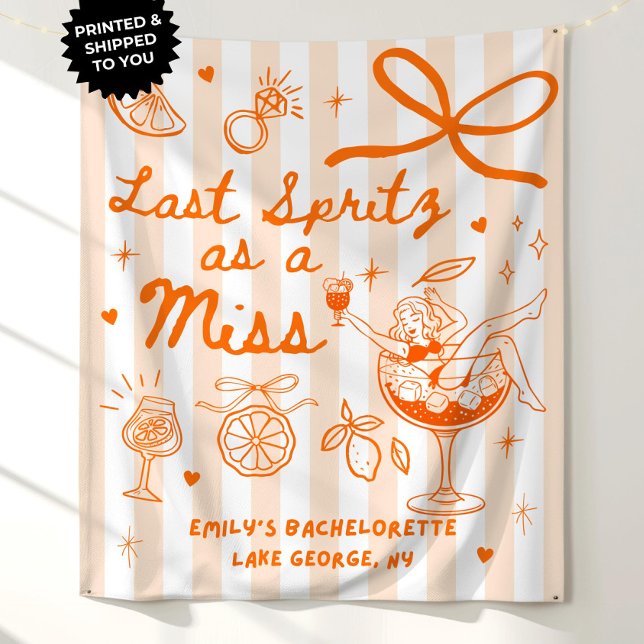 Tapete De Parede Último Spritz Personalizado como Nós da Festa de D (Criador carregado)