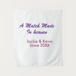 Tapete De Parede Um casamento feito no céu roxo malva desde ano nom