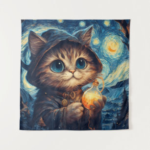 Tapete De Parede Um Gato Mágico