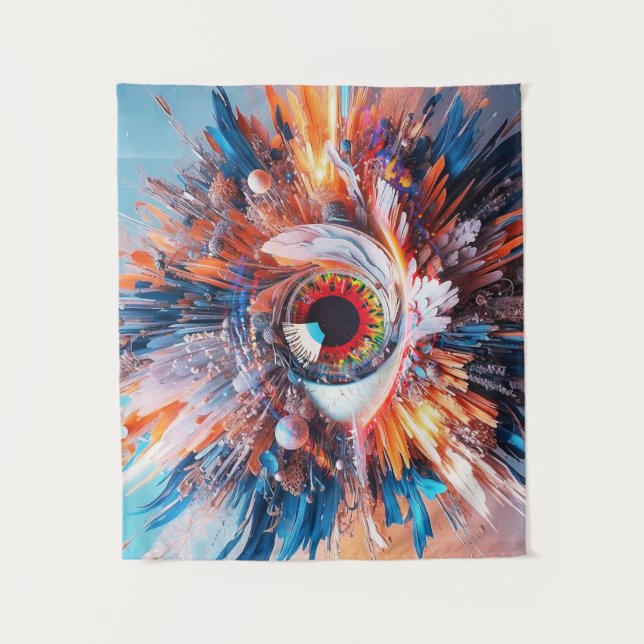 Tapete De Parede Um Mundo De Maravilha Começa Com Visão (Frente)