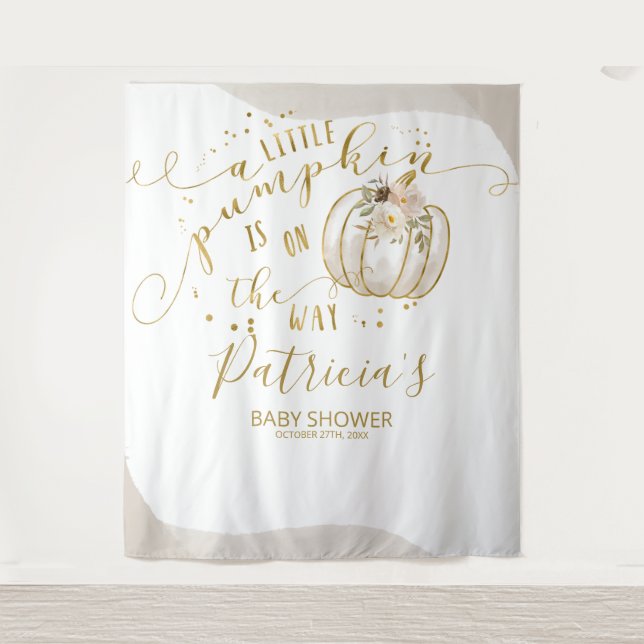 Tapete De Parede Um Pequeno Plano de Fundo do Chá de fraldas de Abó (Frente)