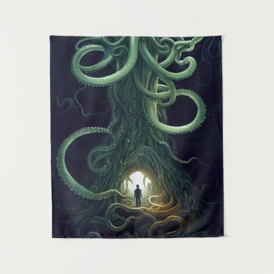 Tapete De Parede Um Portal de Horror Cósmico Cthulhu