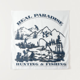 Tapete De Parede Um verdadeiro paraíso Caça e Pesca