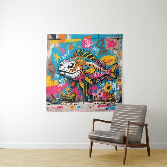 Tapete De Parede Uma 🎨 de Coleção de Tapeçarias Inspirada na Arte  (In Situ)