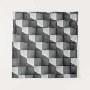 Tapete De Parede Uma face da escultura da "Quatro Pirâmides Lados"