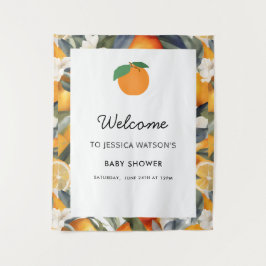 Tapete De Parede Uma Pequena Beleza Está a Caminho Chá de Bebê de C