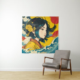 Tapete De Parede Uma vietnamita no Sangue do Cheio