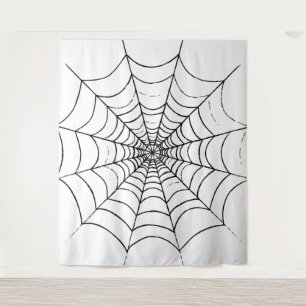 Tapete De Parede Uma Web de aranha simples