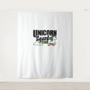 Tapete De Parede Unicorn Esquadrão Arco-Íris Unicórnios Amam T-Shir