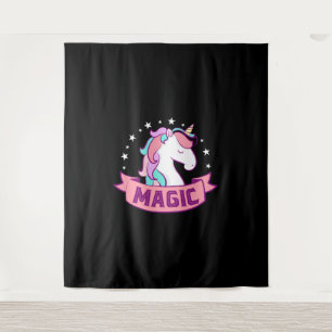 TAPETE DE PAREDE UNICORN MAGIC