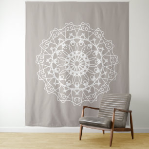 Tapete De Parede Universidade de Boho Mandala Dorm Wall
