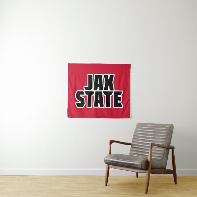 Tapete De Parede Universidade Estadual de Jacksonville JAX STATE Te (In Situ (Horizontal))