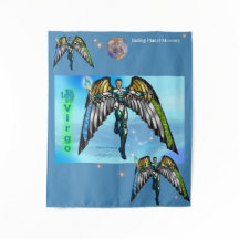 Universo do Zodíaco -Virgem-Tapeçaria de Banner de