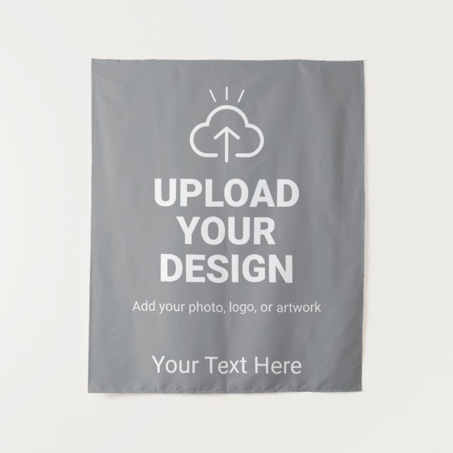 Tapete De Parede Upload Personalizado Seu Design e Texto (Frente)