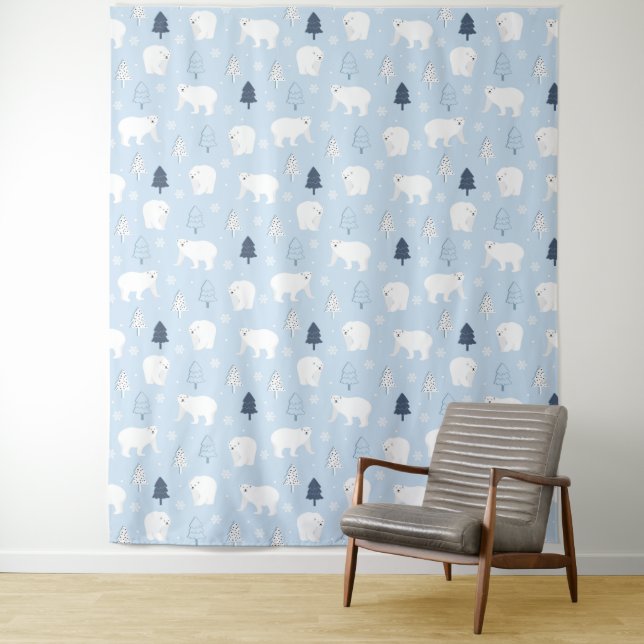 Tapete De Parede Ursos Polares Cuxos (In Situ)
