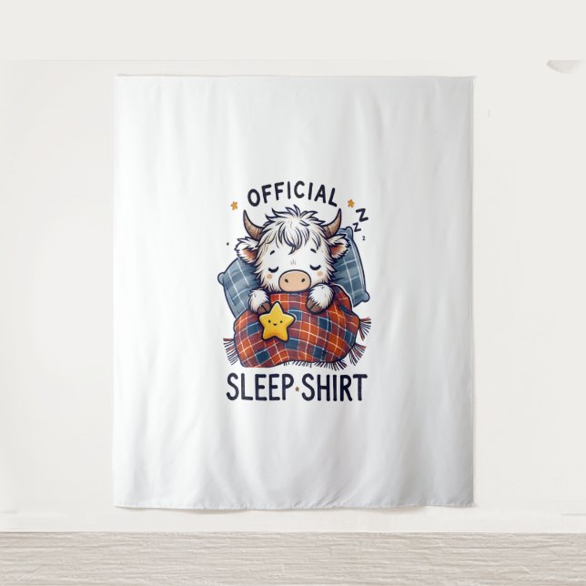 Tapete De Parede Vaca Highland, Sono Oficial (Frente)